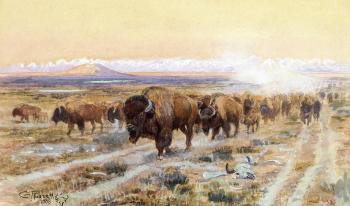 查爾斯 馬裡安 拉塞爾 The Bison Trail 查爾斯 馬裡安 拉塞爾 The Bison Trail